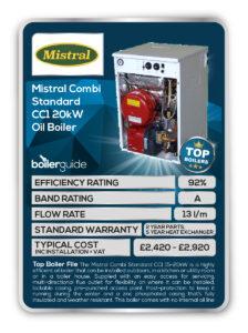 最佳燃油锅炉:Mistral Combi标准